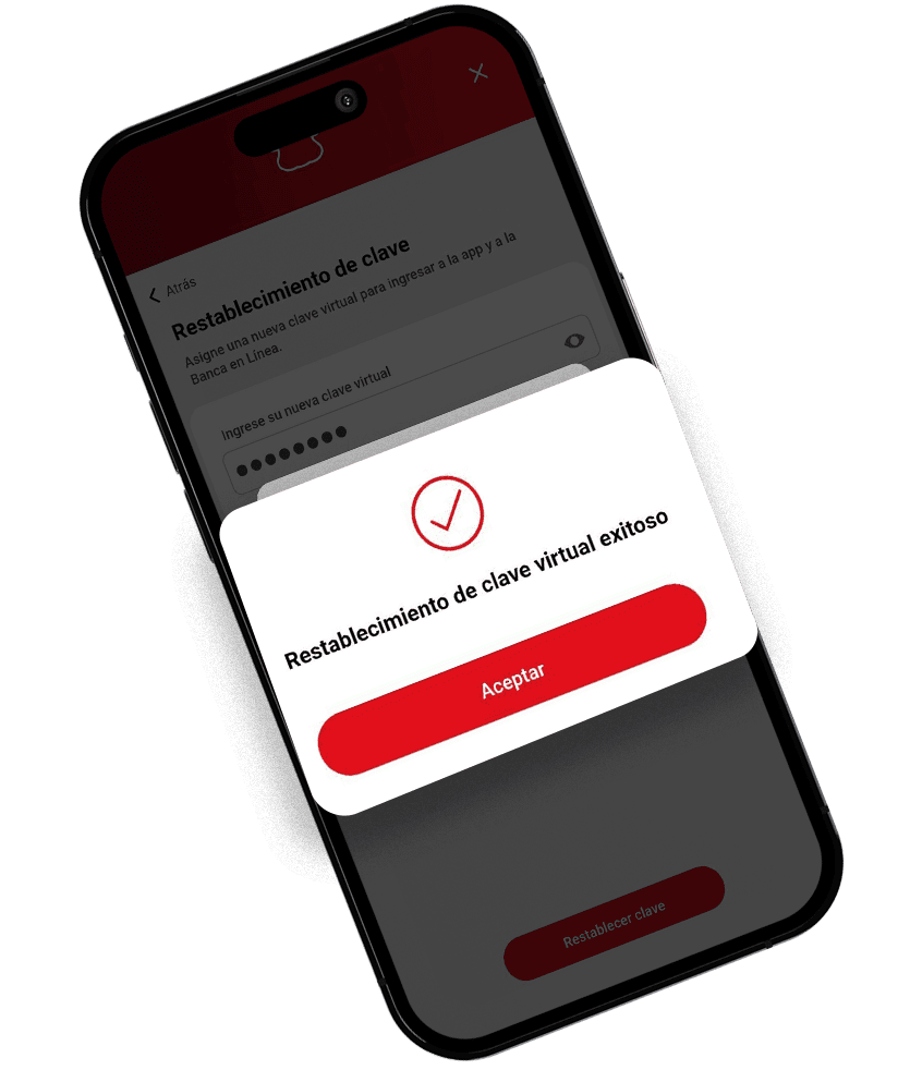 Ya cuenta con una nueva Clave virtual